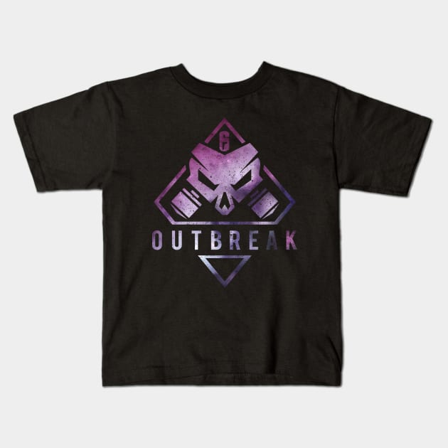 Outbreak (Galaxy) Kids T-Shirt by GTA
